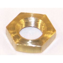 Siemens 041-142 Nut Brass 5/8" Hex, 3/8-24