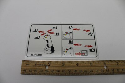 Genie Part # 09.4618.0389GT – Label