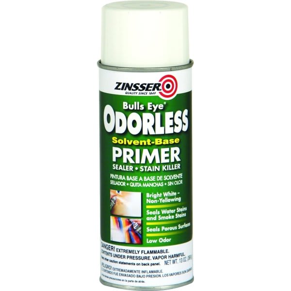 Zinsser 13 Oz Odorless Stain Blocking Primer Flat White