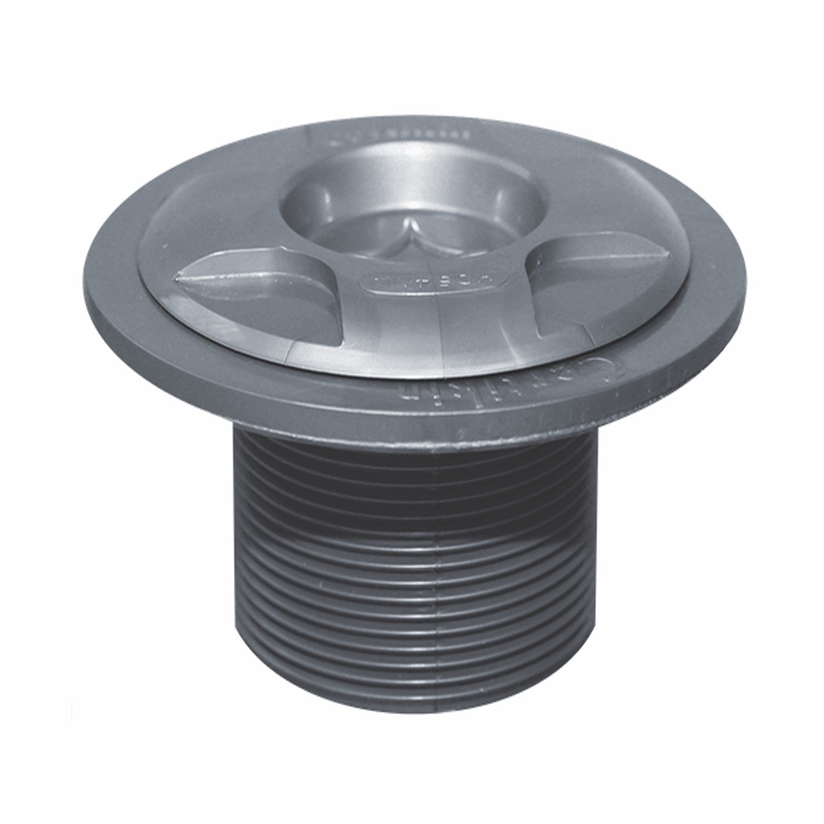 1.5" Vacuum point - c/w plug - grey metallic. HD20C+G