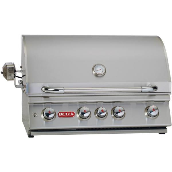 Bull Grill Bbq 30 Angus 4-Burner LP Gas Grill Head With Light
