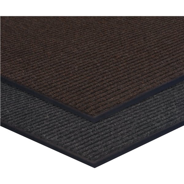 Apache Mills 2 X 3' Indoor Floor Mat Black Apache Ribbed