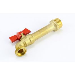 Burnham Boiler 102802-01 Ball Drain Valve Shank 2-3/4"