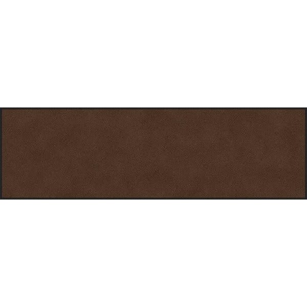 M+a Matting Classic Impressions Hd Solid Carpeted Entrance Mat, Chocolate, 3' X 10'