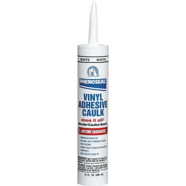 Dap 10 Oz Phenoseal All-Purpose Adhesive Caulk - White