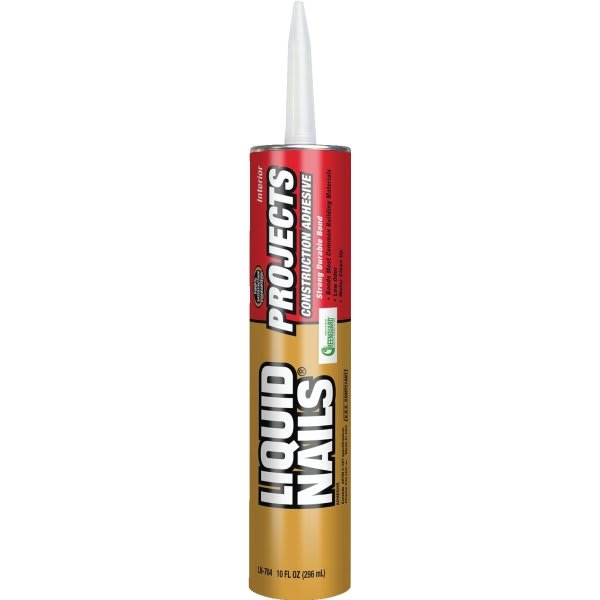 Liquid Nails 10 Oz. Projects Interior Construction Adhesive, Case Of 12