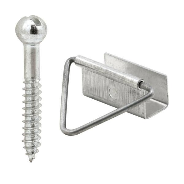 Make 2 Fit Screen Bot Latch With Screws, Mill Finish, Package Of 4
