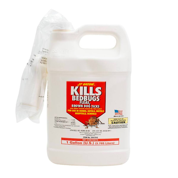 JT Eaton Kills Bedbugs Spray, Oil Base, Gallon W/Sprayer