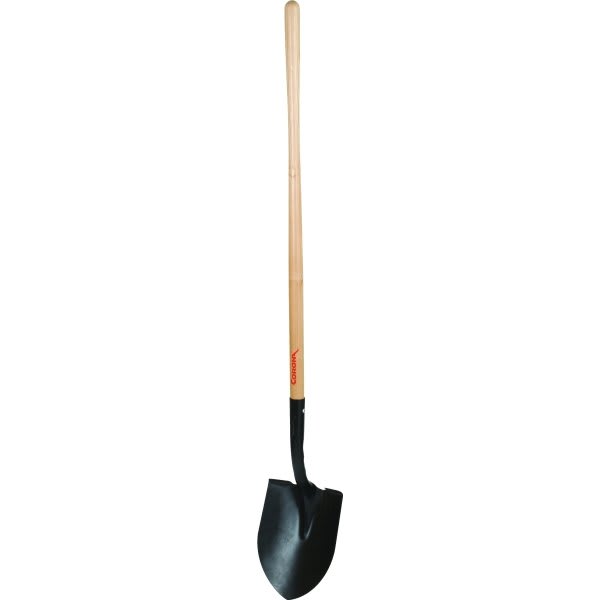 Corona 48" Round Point Hollow-Back Shovel, Ash Wood Handle