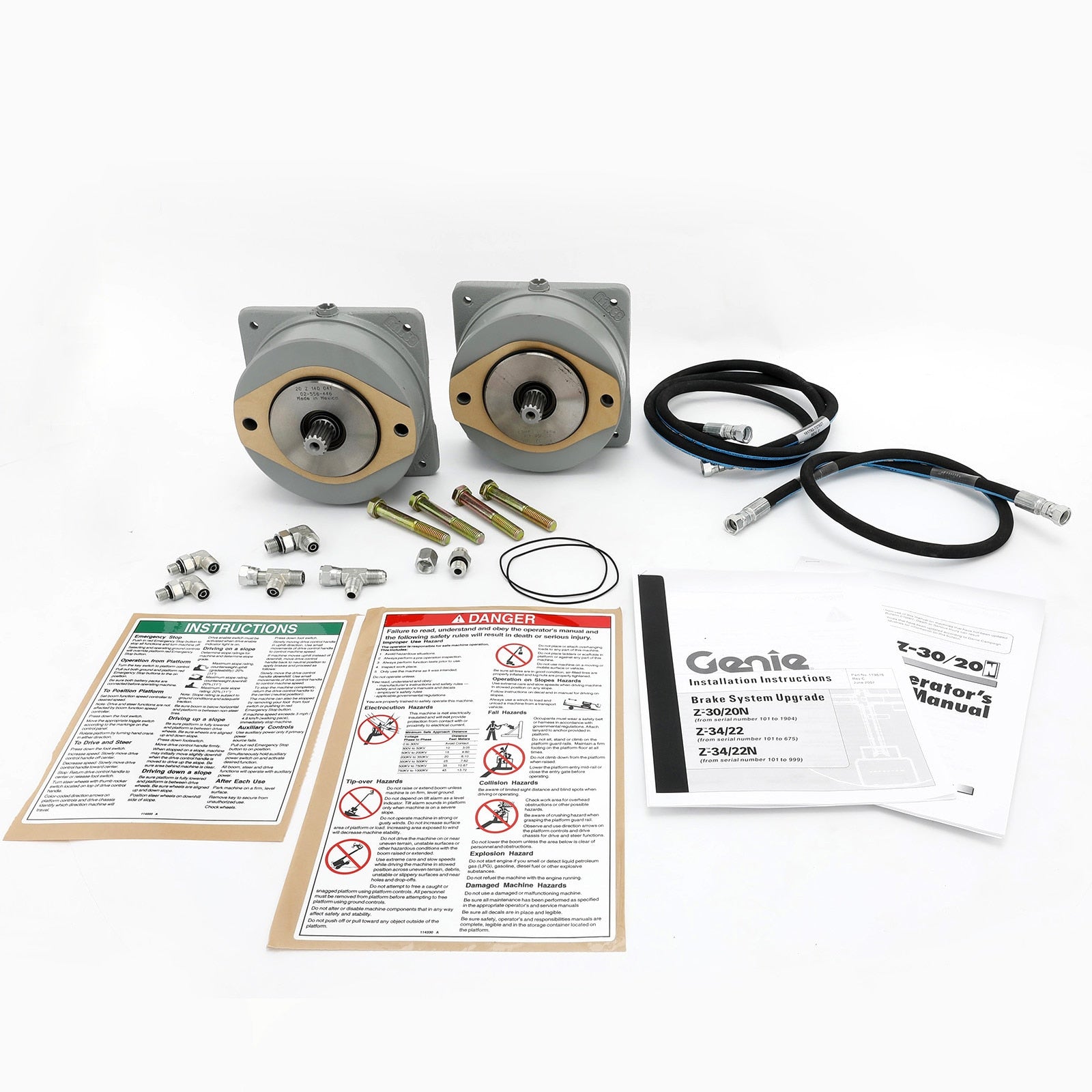 Genie Part # 114317GT – Brake Service Kit