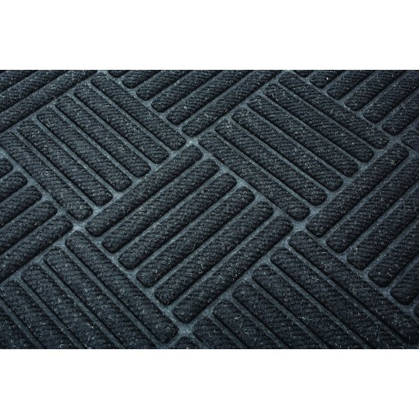 Apache Mills 4 X 6' Indoor Floor Mat Onyx Apache Crosshatch