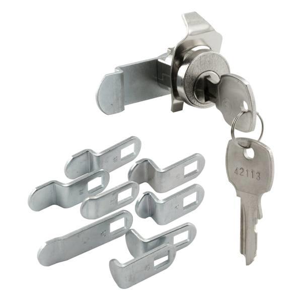 Mailbox Lk, 11/16in, Constrt, Nkl , 9 Cams, Counter Clkwise