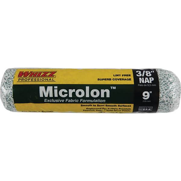 Whizz 73909 9" Microlon 3/8" Nap Cage Frame Roller Cover, Case Of 10