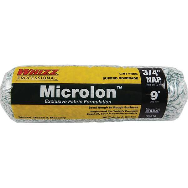 Whizz 73918 9" Microlon 3/4" Nap Cage Frame Roller Cover, Case Of 10