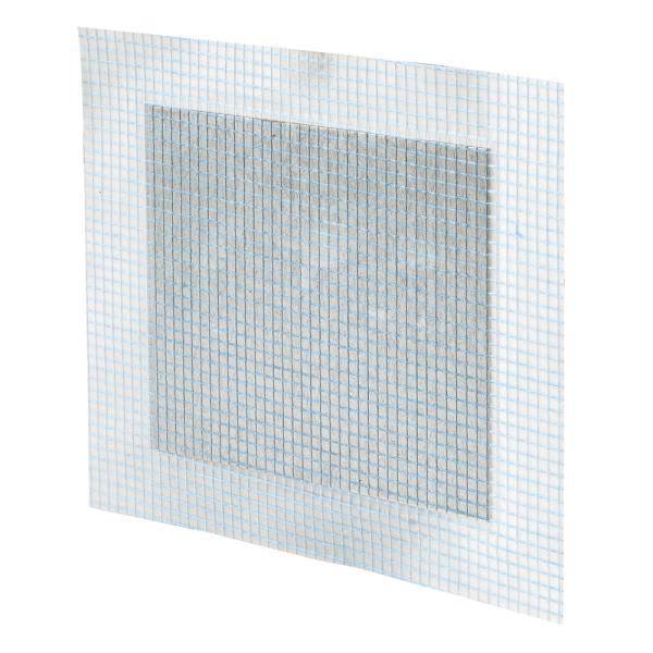 Self-Adhesive Drywall Repair Patch, 4in4in, Fiber Mesh, Package Of 5