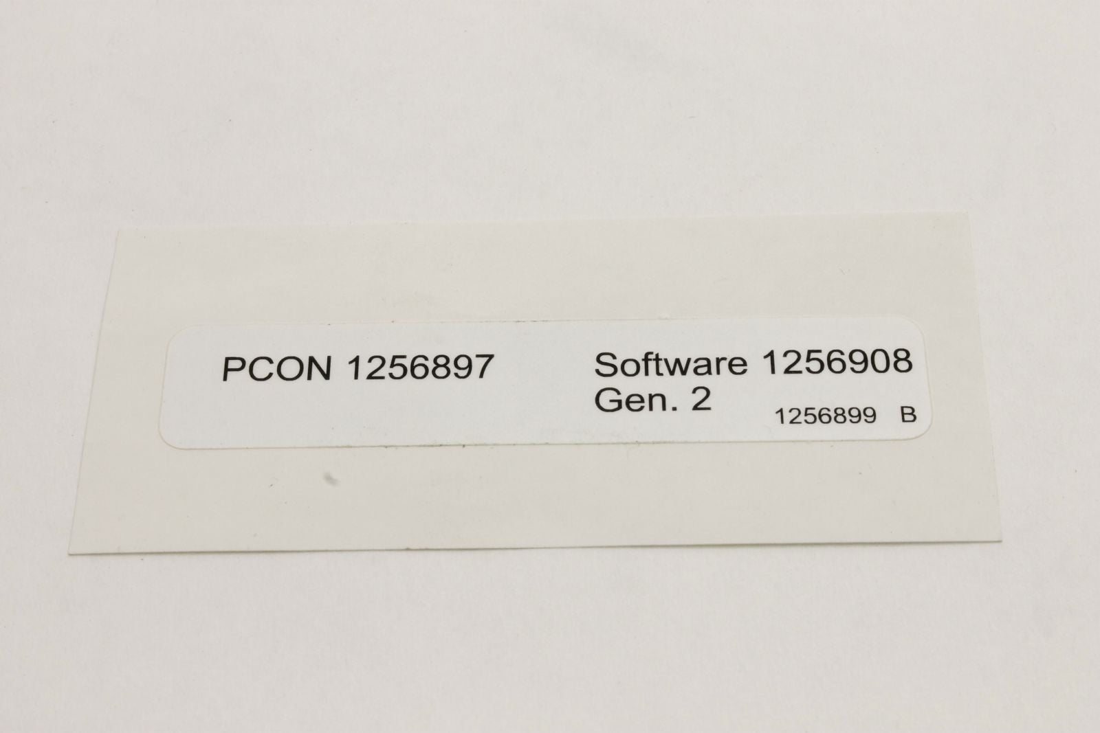 Genie Part # 1256899GT – Label