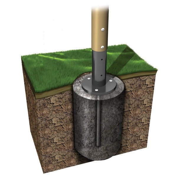 Uplaytoday By Ultraplay Deer Creek In-Ground Kit