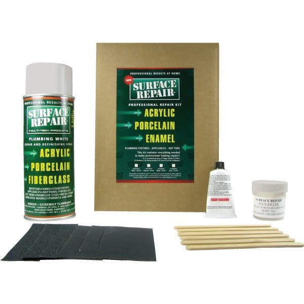 Multitech 16 Oz. Surface Repair Porcelain Kit
