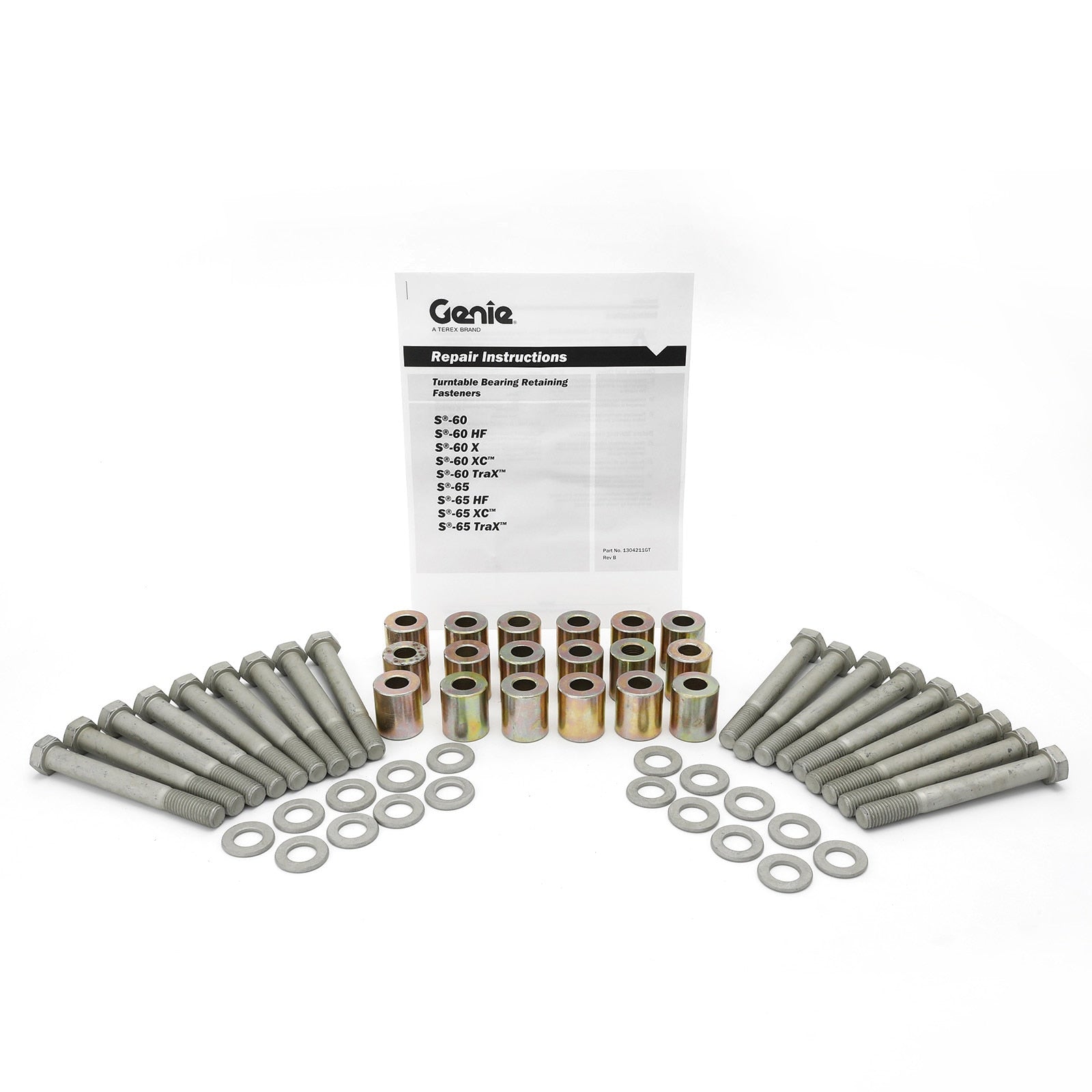 Genie Part # 1304210GT – Kit Slew Bear Fasteners