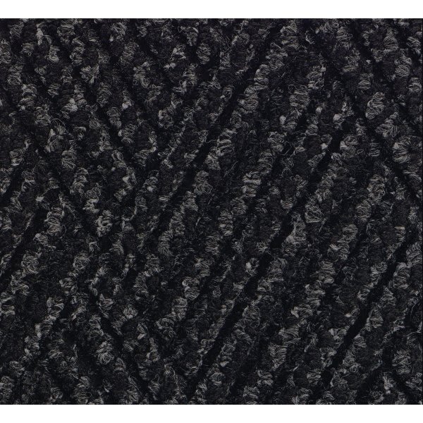 M+a Matting Waterhog Classic 3 X 5' Indoor/Outdoor Floor Mat Charcoal, Diamond Cord