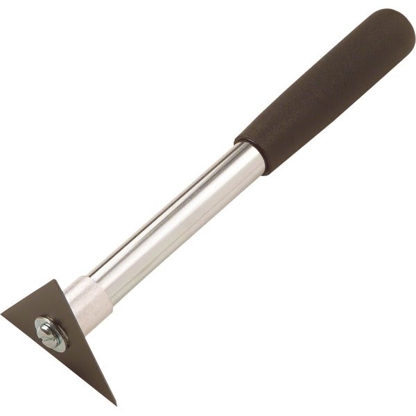 Hyde 10400 Tubular Metal Blade Holder Molding Scraper W/ 2 Blades