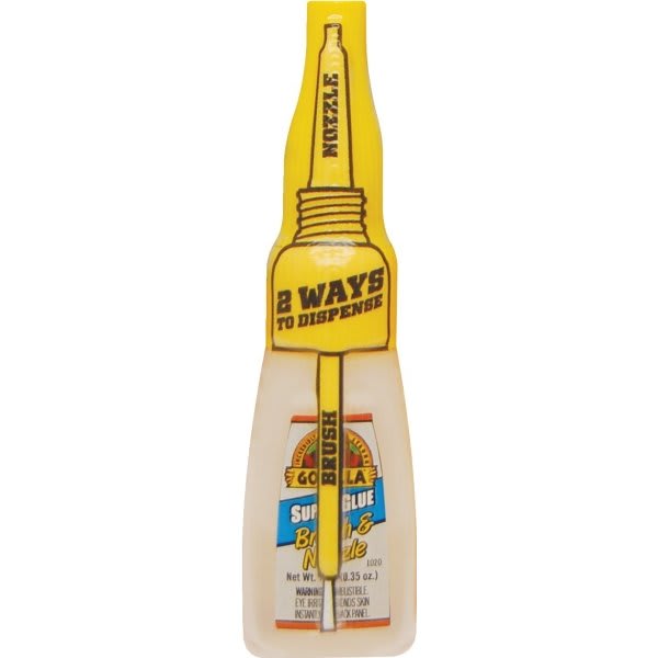 Gorilla Super Glue Brush & Nozzle 10g Case Of 6
