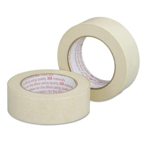 Skilcraft General Purpose Masking Tape, 3 Core, 1.5 X 60 Yds, Beige