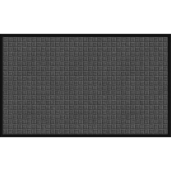 Apache Mills Gatekeeper Select Mat, Charcoal, 6' X 8'