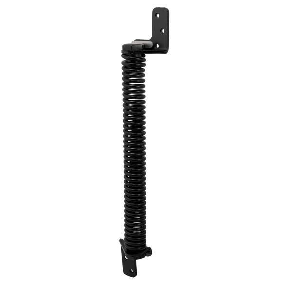 Self Closing Gate Spring, 10 In., Steel, Black, Adjustable