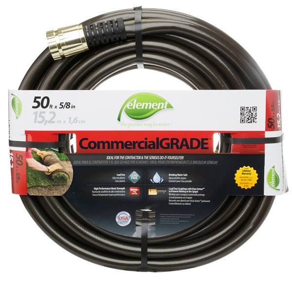 Swan Industrial Pro Garden Hose Kink-Free 5/8" 50' Length Heavy-Duty