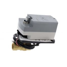 Siemens 172K-10304 1/2" 2-Way Ball Valve Assembly 2.5Cv 24V N/C S/R