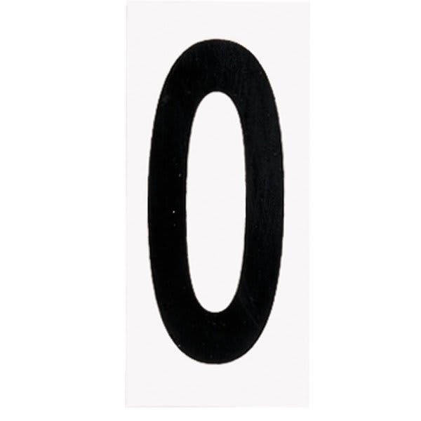 Progress Lighting Led Address Light White Address Numbers, "0" Package Of 10
