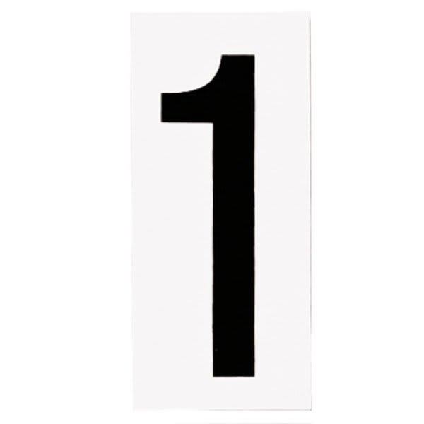 Progress Lighting Led Address Light White Address Numbers, "1" Package Of 10