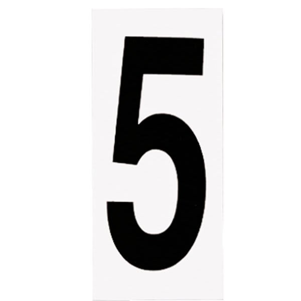 Progress Lighting Led Address Light White Address Numbers, "5" Package Of 10