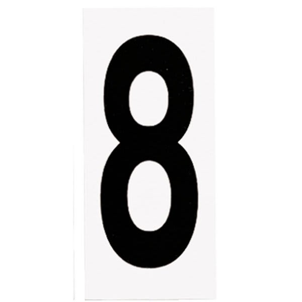 Progress Lighting Led Address Light White Address Numbers, "8" Package Of 10