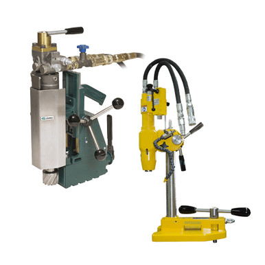 Magnetic Drill, Hydraulic, up to 2-1/16" dia. hole capacity, 0-630 RPM, Wt: 48.5 lbs.HB 4400