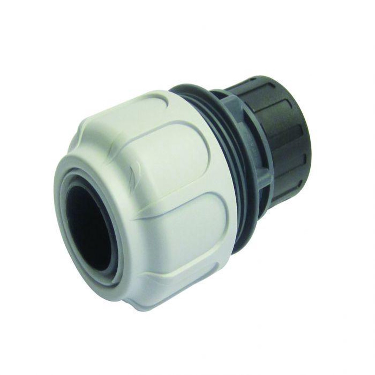 2" Female thread x 63mm compression straight connector. QP200SOCF