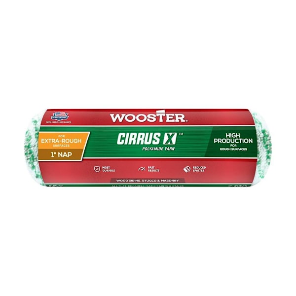 Wooster 9 Inch Cirrus X 1 InchRoller Cover