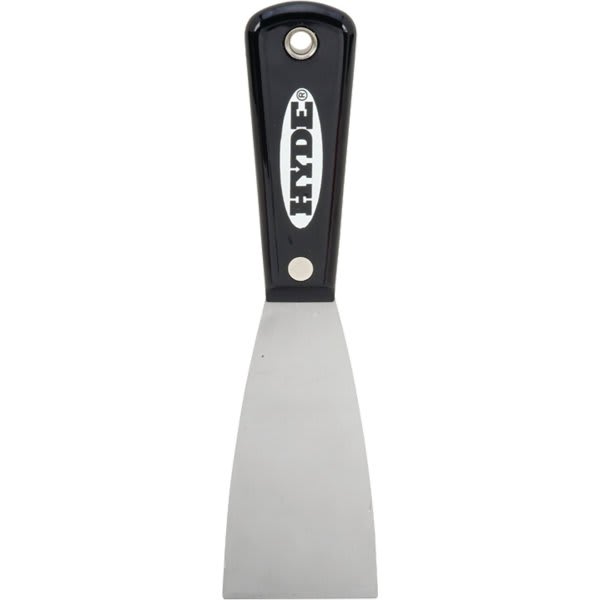 Hyde 02250 2" Black And Silver Flex Putty Knife, Case Of 5
