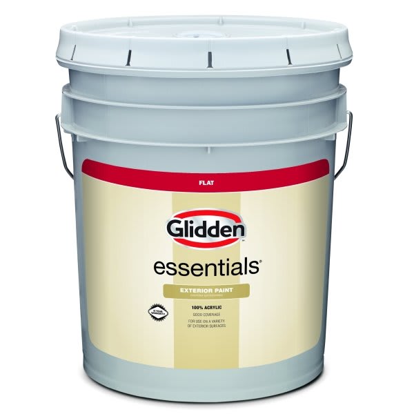 Glidden Essentials Exterior Latex Paint Flat Base 3 5g
