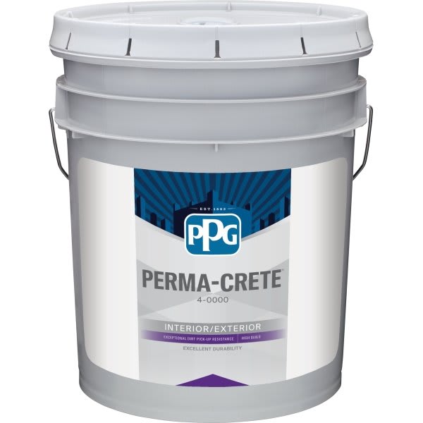 PPG Perma-Crete Color Seal Int/Ext Concrete Stain White/ B1 Latex 5g