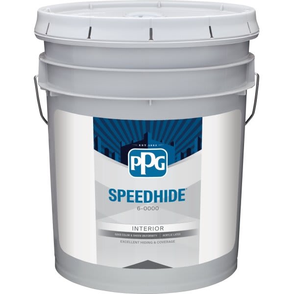 PPG Speedhide Interior Latex Paint Semi-Gloss Paint White/B1