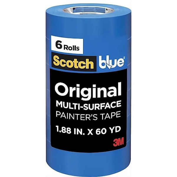 3M Scotchblue 1.88 In. X 60 Yds. Multi-Surface Painter'sTape 6 Rolls