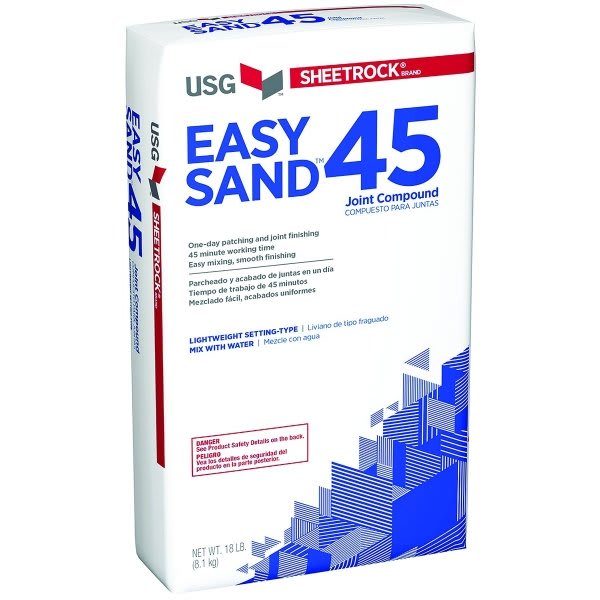 Usg 18 Pound Easy Sand 45 Lightweight Setting-Type Joint Compound