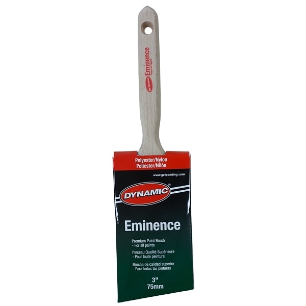 Dynamic 87707 3" 75mm Eminence Angled Sash Nylon Polyester Brush