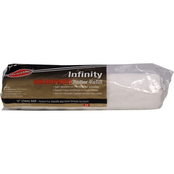 Dynamic 21571 9" Mpr Microfiber 1/4" Nap Roller Cover
