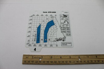 Genie Part # 215628GT – Load Chart
