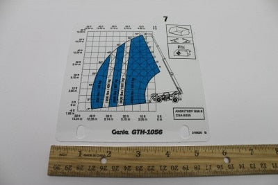 Genie Part # 215630GT – Load Chart