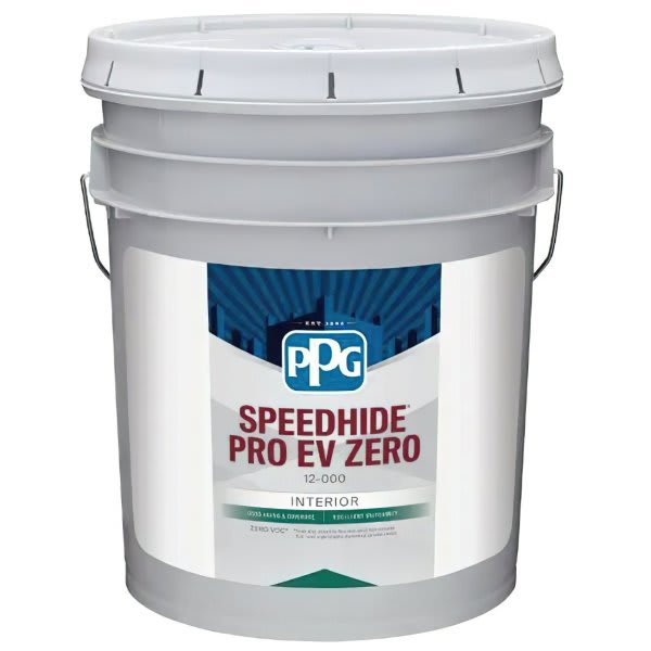 Ppg Architectural Finishes Speedhide Semi-Gloss Interior Paint, White