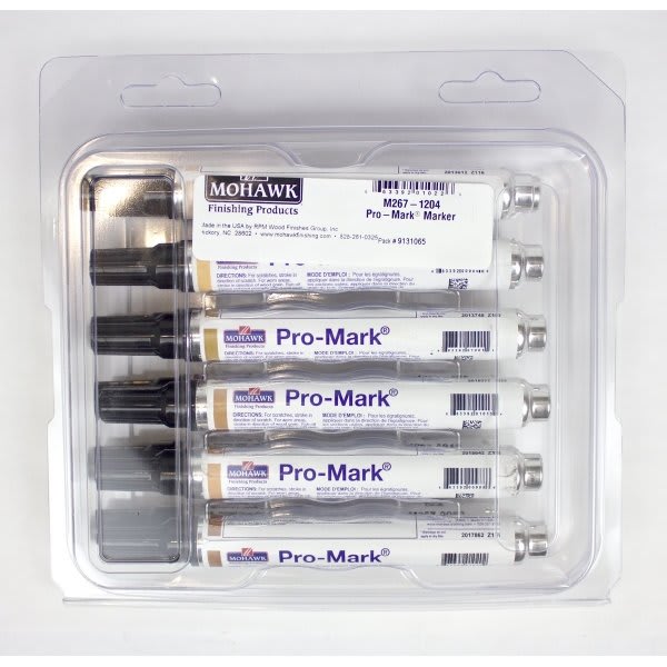 Mohawk Finishing Products Pro-Mark Markers, Assortment #2, Package Of 12